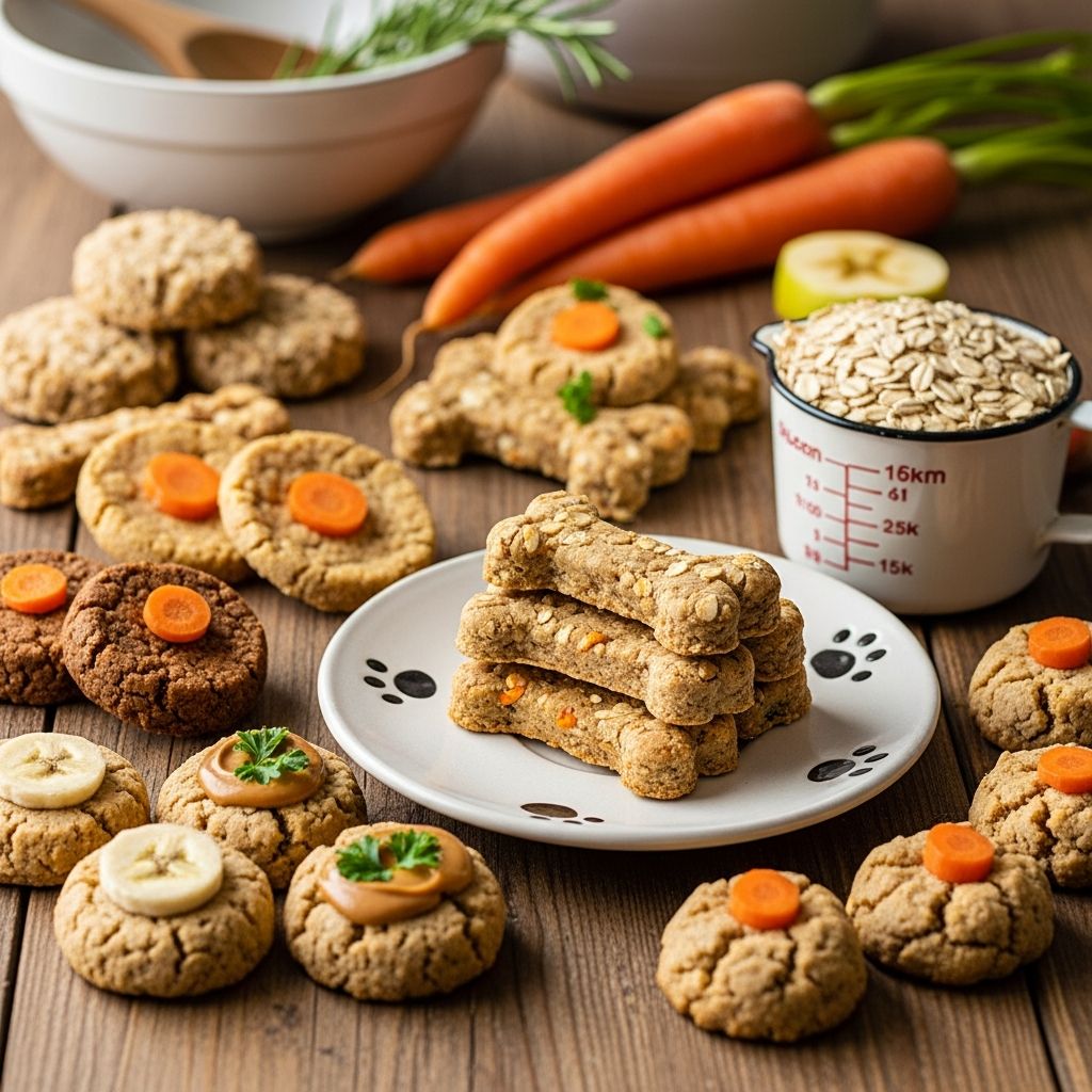 Homemade Dog Treats: 9 Healthy Recipes To Try Discover simple, vet-inspired recipes for healthy dog treats that boost nutrition and strengthen your bond with your furry friend.