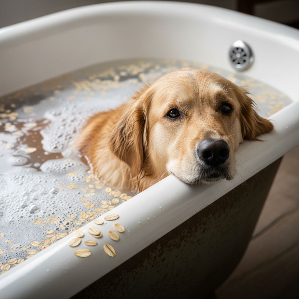 Discover how oatmeal-based treatments provide relief for your dog's dry, itchy, and irritated skin.