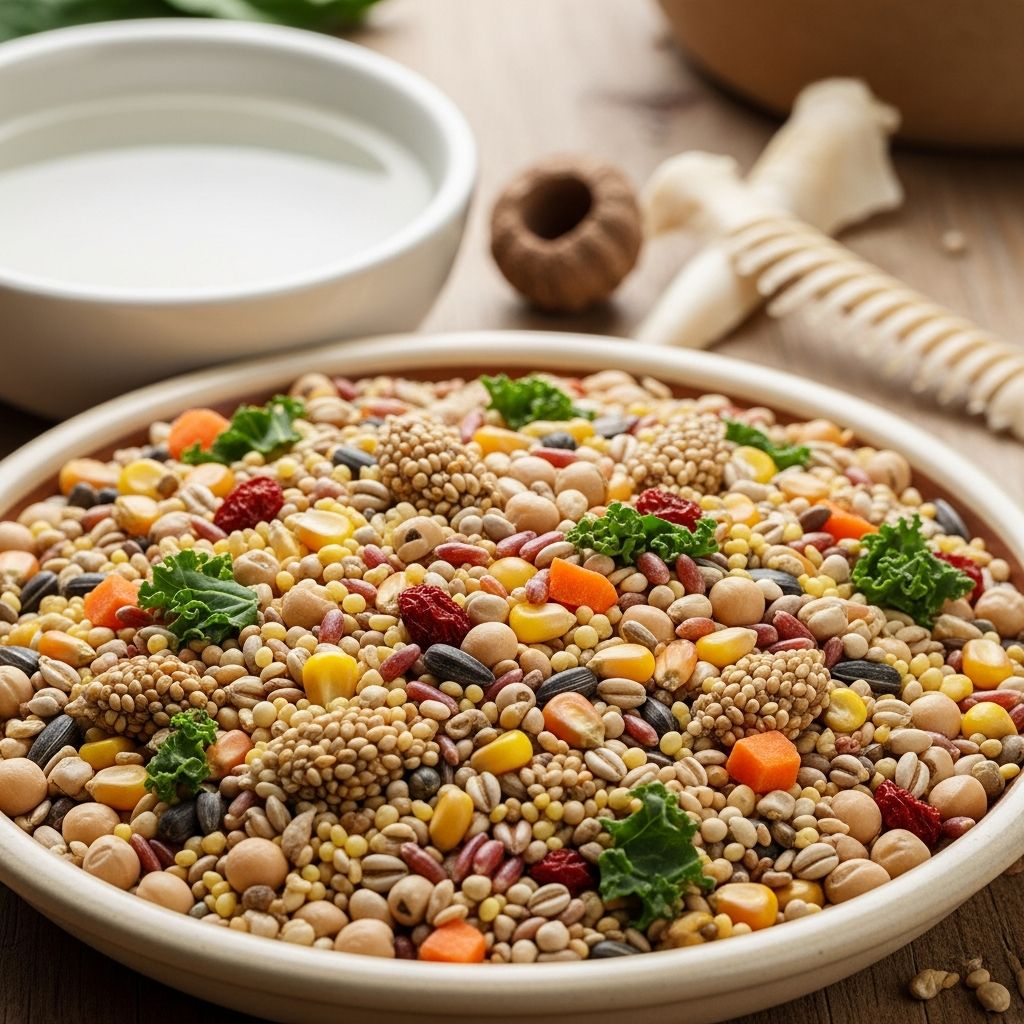 Nutrition For Pigeons And Doves: 5 Essential Diet Components Comprehensive guide to balanced diets ensuring health, breeding success, and longevity for pet and racing pigeons and doves.