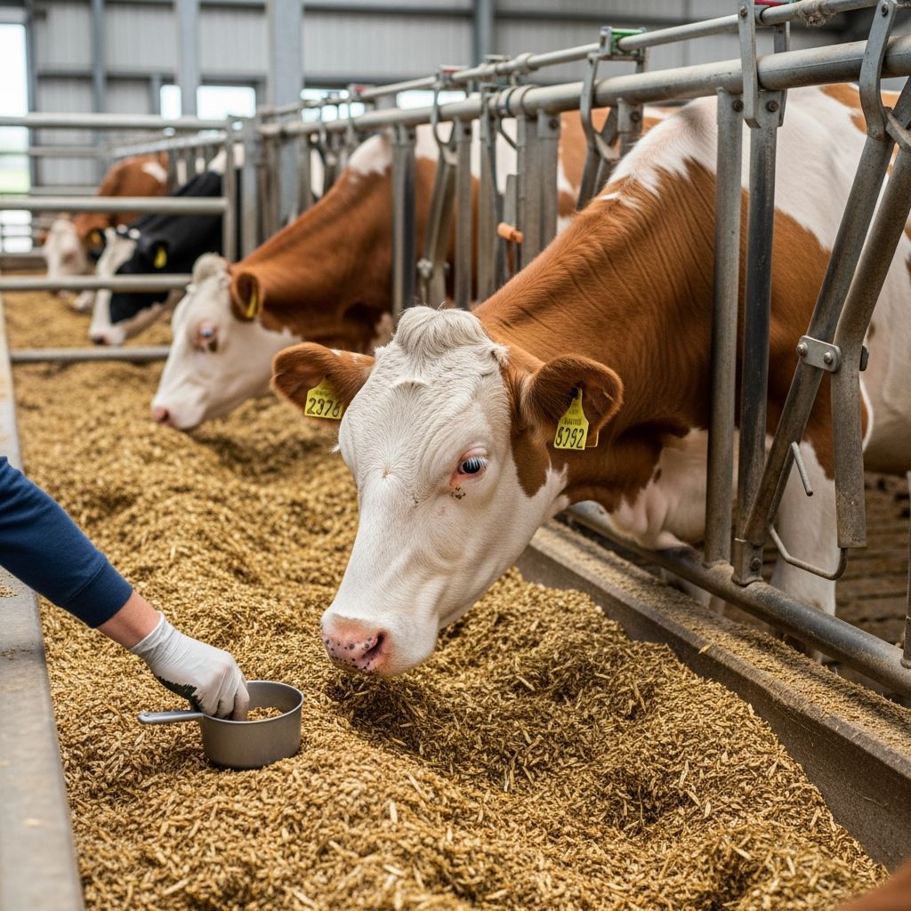 Optimizing Dairy Heifer Nutrition Post-Weaning Comprehensive strategies for feeding dairy heifers from weaning to calving to achieve optimal growth, health, and future milk production.