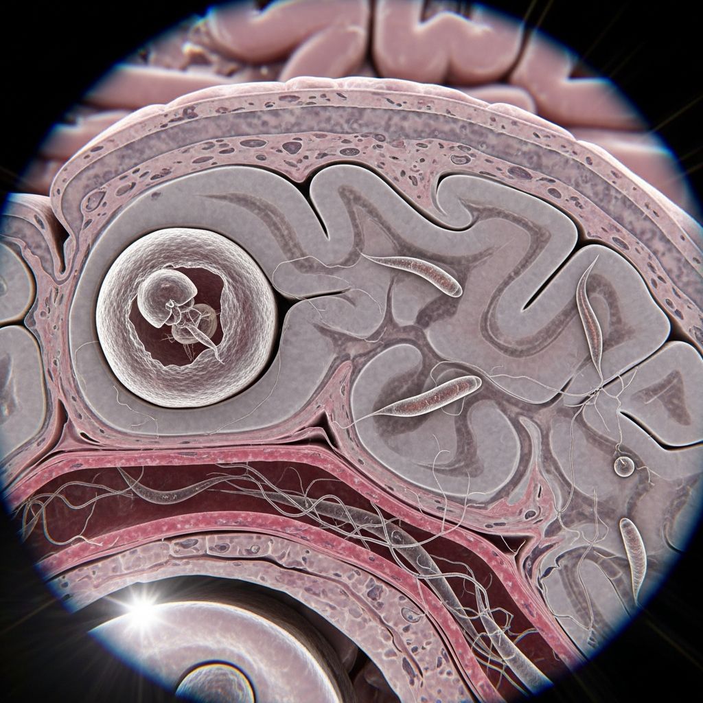 Parasitic Infections of the Animal Central Nervous System Understanding how helminths and arthropods invade and damage animal nervous systems