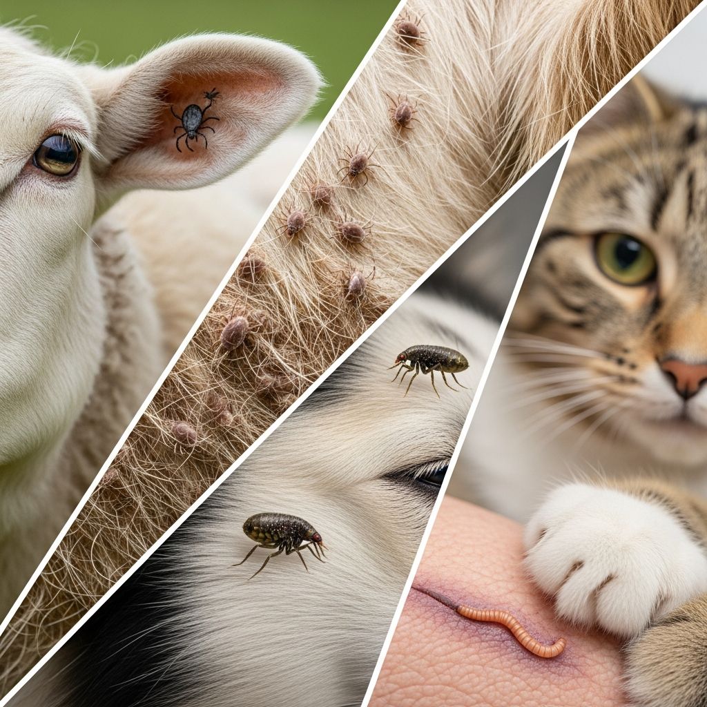 Parasitic Infection in Livestock and Companion Animals Comprehensive guide to recognizing and managing parasitic diarrheal disease across species