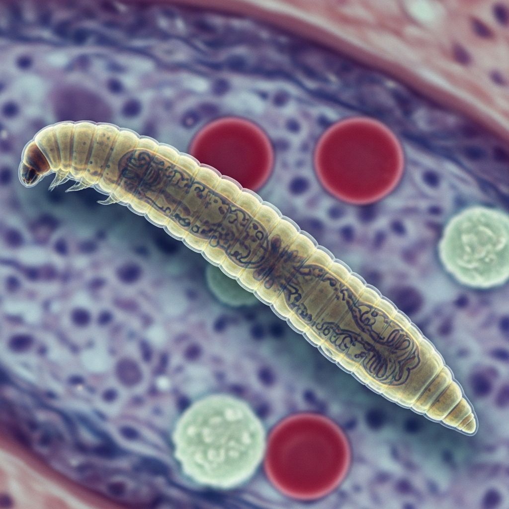 Parasitic Roundworm Infection in Livestock and Pets Understanding transmission, diagnosis, and prevention of trichinellosis in animals worldwide
