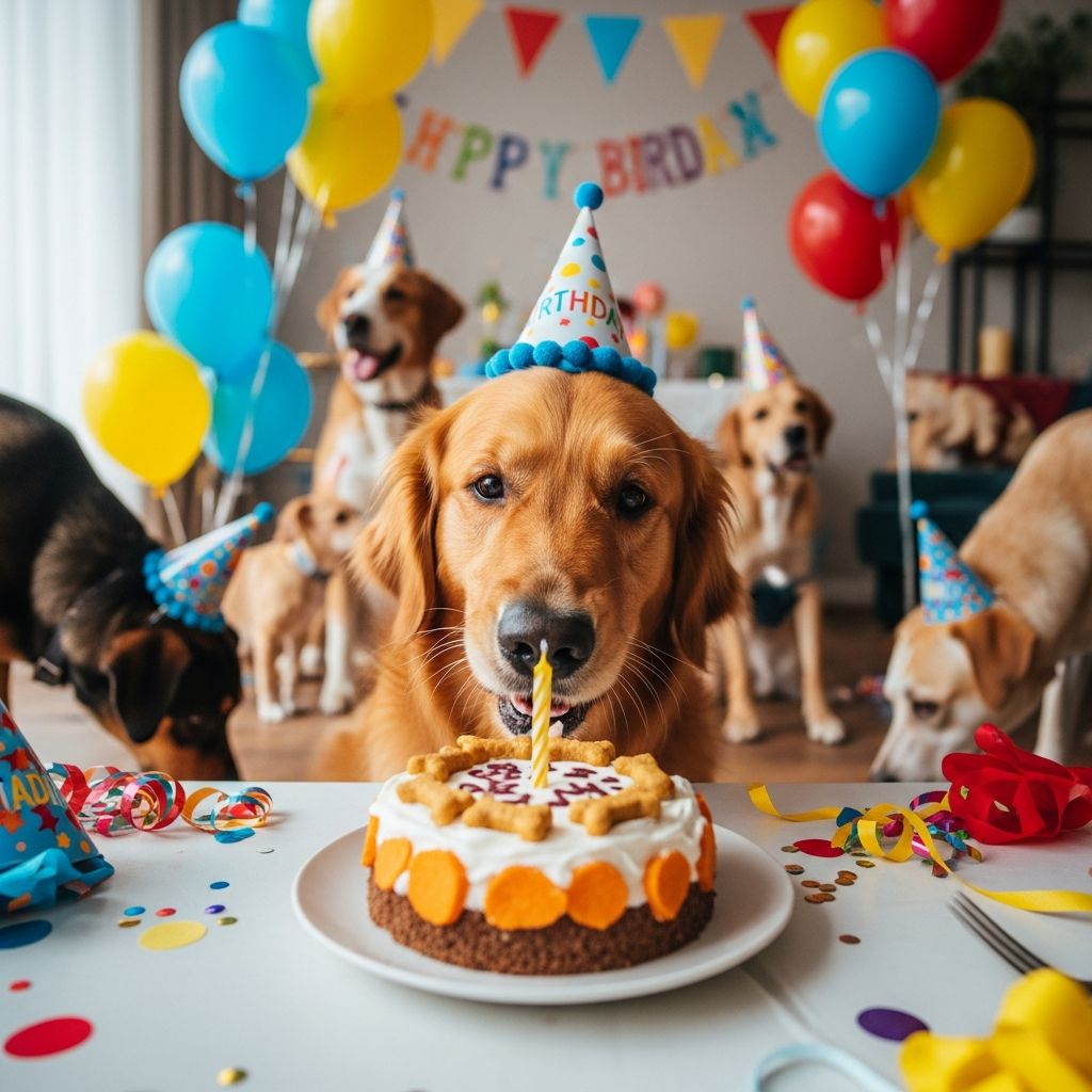 Dog Birthday Celebrations: Easy Themes, Treats, And Games Discover creative, safe ways to make your dog's special day unforgettable with tailored parties, treats, and adventures.