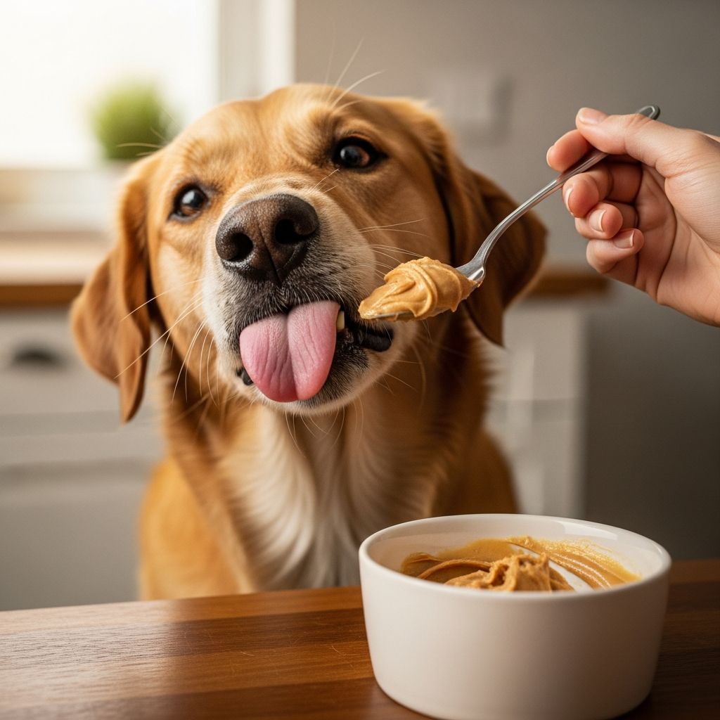 Peanut Butter for Dogs: Safe Treat Guide Discover if peanut butter is safe for your dog, learn to pick the right kind, serving sizes, and creative ways to use it as a healthy treat.