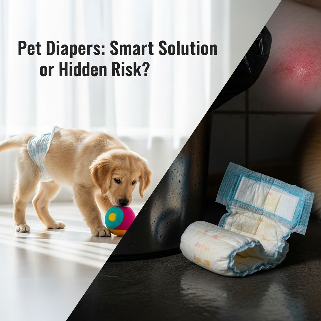 Pet Diapers: Smart Solution or Hidden Risk? Explore the advantages, pitfalls, and best practices for using diapers on dogs and cats to manage incontinence, training, and more effectively.