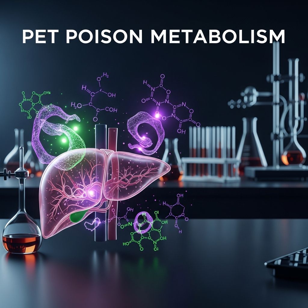 Understand how pets process toxins through absorption, liver transformation, and excretion to enable timely interventions.