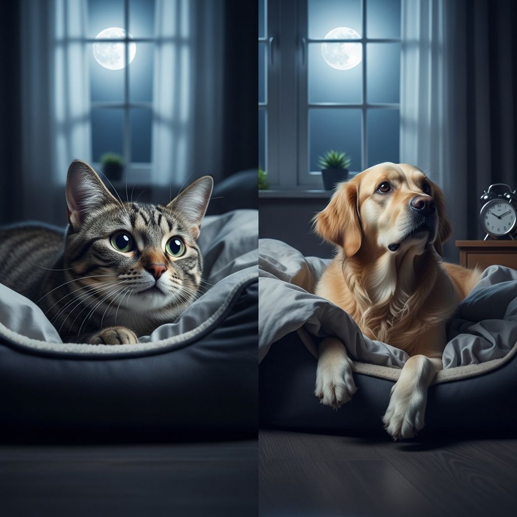Understanding Sleep Disruptions in Cats and Dogs Discover why your pet loses sleep and how to restore restful nights.
