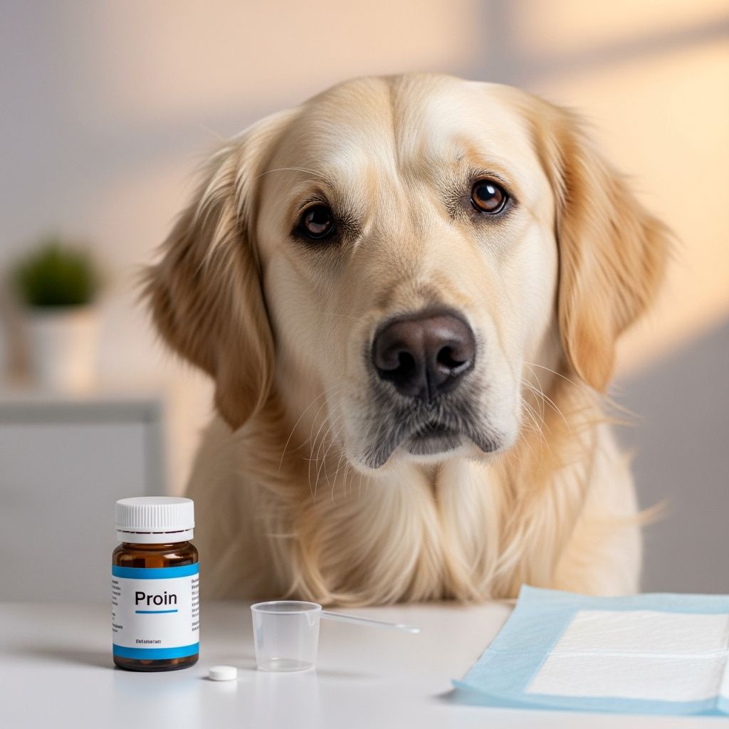Proin for Dogs: Managing Urinary Incontinence Discover how Proin helps dogs overcome urinary incontinence with effective sphincter control and practical dosing guidelines for better pet wellness.