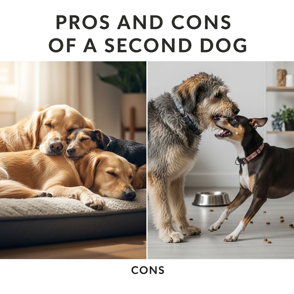 Explore the joys and challenges of welcoming a second dog into your home to make an informed decision for your family.