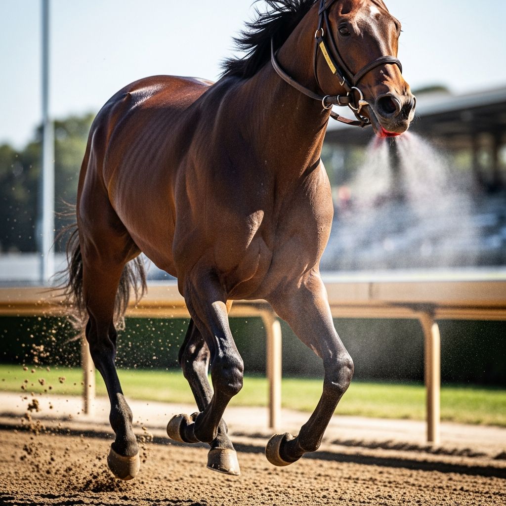 Understanding Pulmonary Bleeding in Athletic Horses Learn how intense exercise causes lung bleeding in horses and effective management strategies.