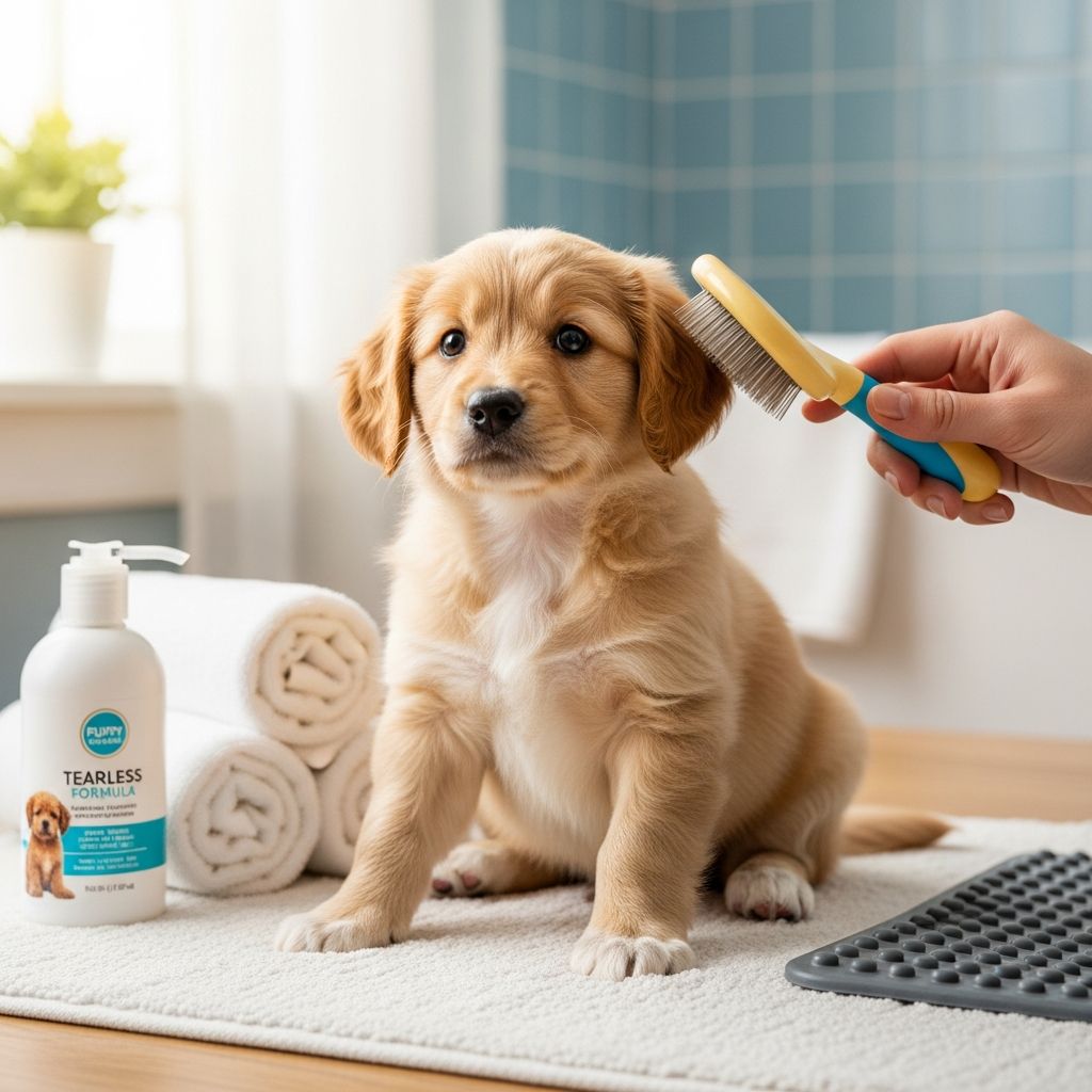 Puppy Grooming At Home: Step-By-Step Guide For Safe Grooming Master essential at-home grooming techniques for your puppy to keep them healthy, happy, and looking their best with simple, safe steps.
