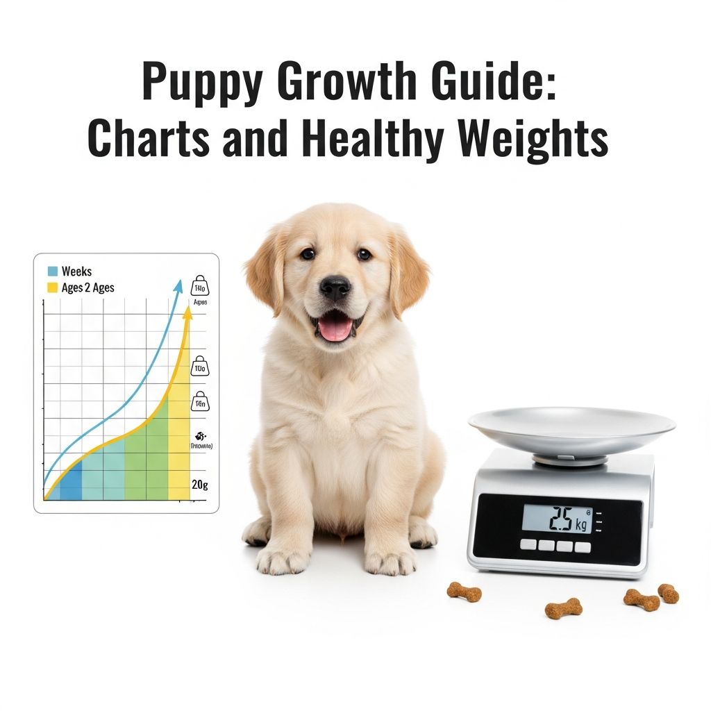 Track your puppy's development with expert growth charts, size predictions, and tips for maintaining ideal weight throughout their early stages.