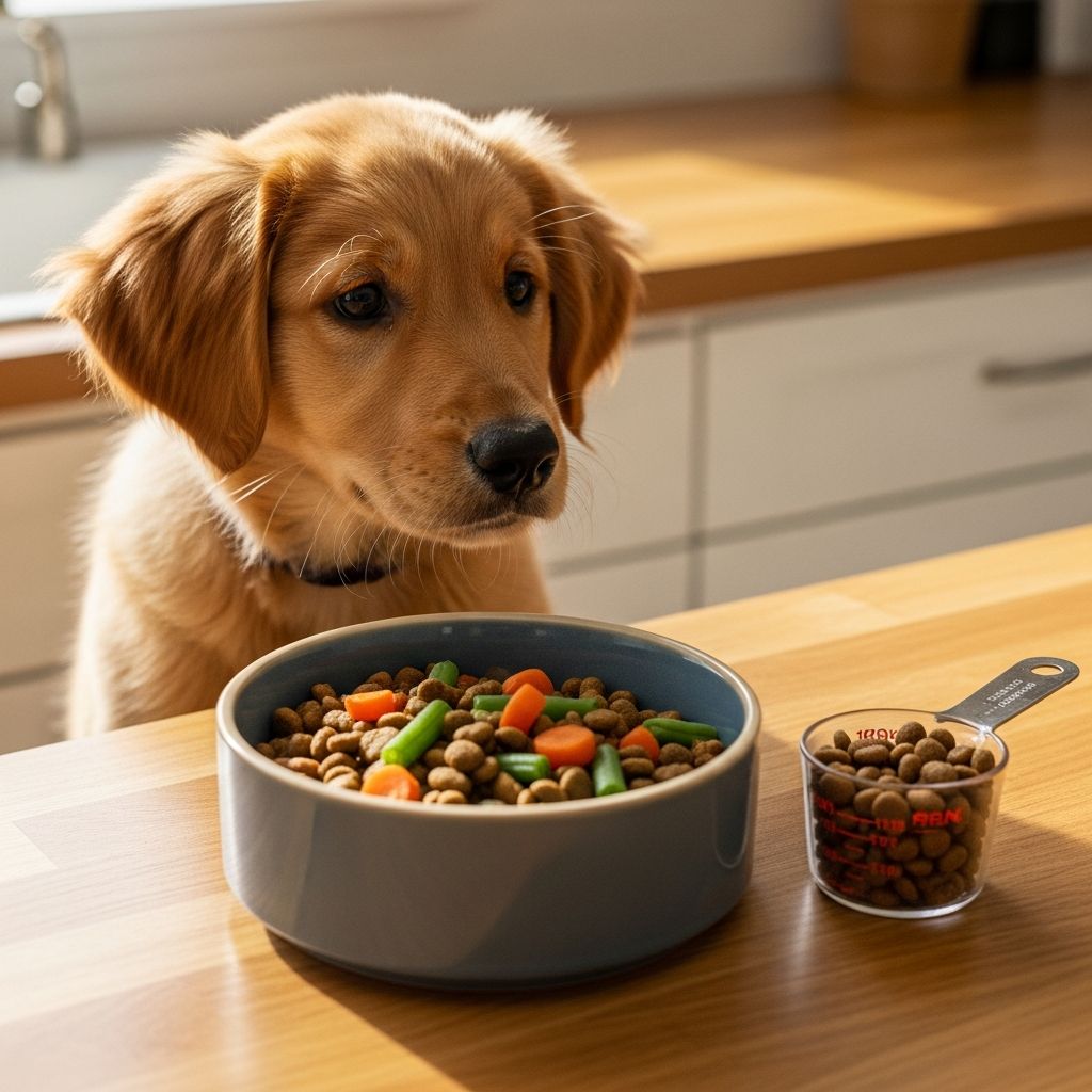 Puppy Nutrition and Portion Planning Guide Master puppy feeding with age-specific portions and nutritional guidelines