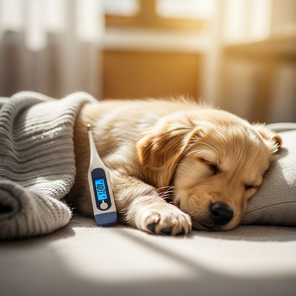 Master the essentials of monitoring your puppy's body temperature for optimal health and early illness detection.