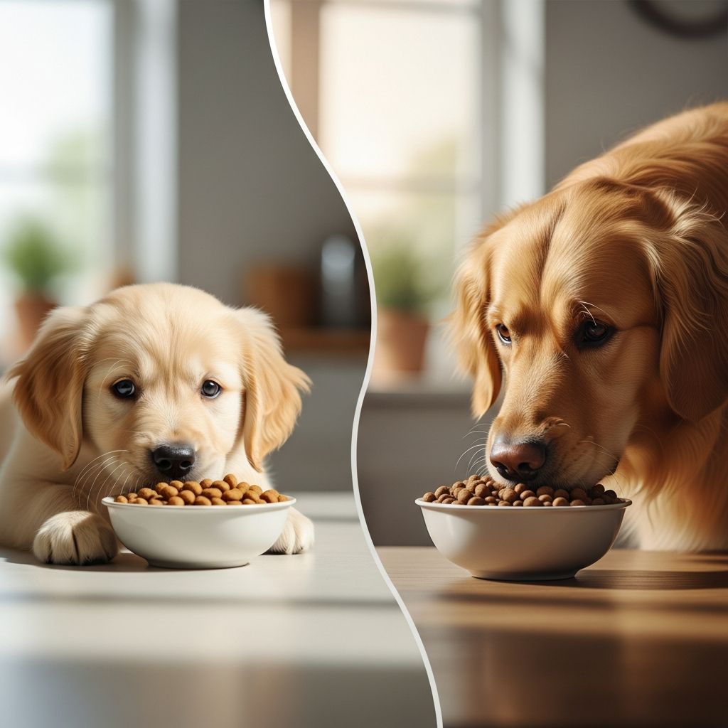 Puppy To Adult Food Transition: Step-By-Step Guide Discover the ideal timeline for switching your puppy from growth-focused food to adult maintenance diets, tailored by breed size for optimal health.