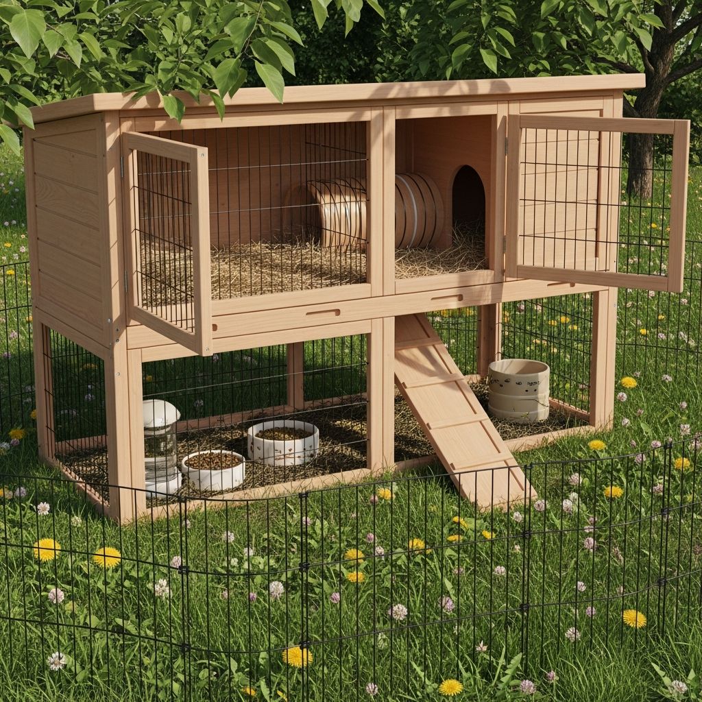 Rabbit Housing: Essential Guide To Safe, Comfortable Enclosures Discover optimal housing solutions for rabbits to promote health, comfort, and natural behaviors in various settings.