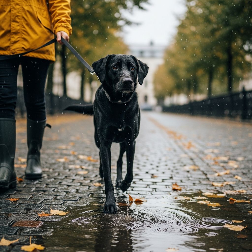 Rainy Walks with Your Dog: Essential Guide Master the art of safe, enjoyable dog walks in rainy weather with expert gear tips, route strategies, and post-walk care routines.