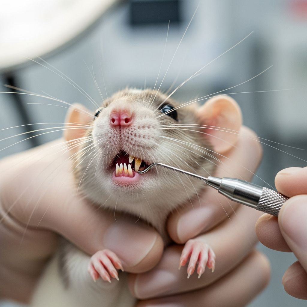 Master the art of maintaining your pet rat's teeth for a healthy, happy life with expert tips on growth, issues, and care.