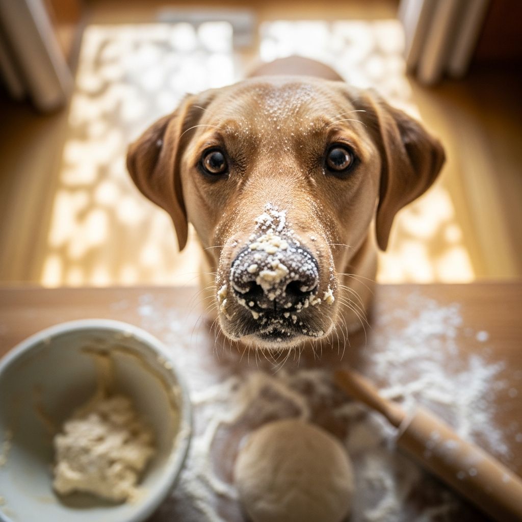 Raw Dough Dangers In Pets: Symptoms, Treatment, Prevention Discover why uncooked bread dough poses life-threatening risks to dogs and other animals through fermentation, bloating, and alcohol poisoning.
