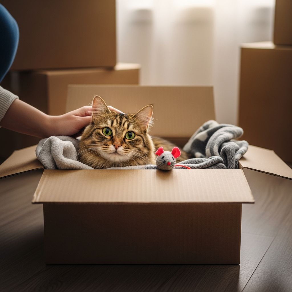 Relocating With Cats: Stress-Free Guide And Checklist Expert strategies to help your cat navigate moves smoothly, from preparation to settling into a new home without overwhelming stress.