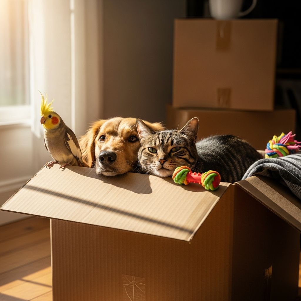 Master the art of moving homes seamlessly with your dogs and cats using proven strategies for health, safety, and adjustment.