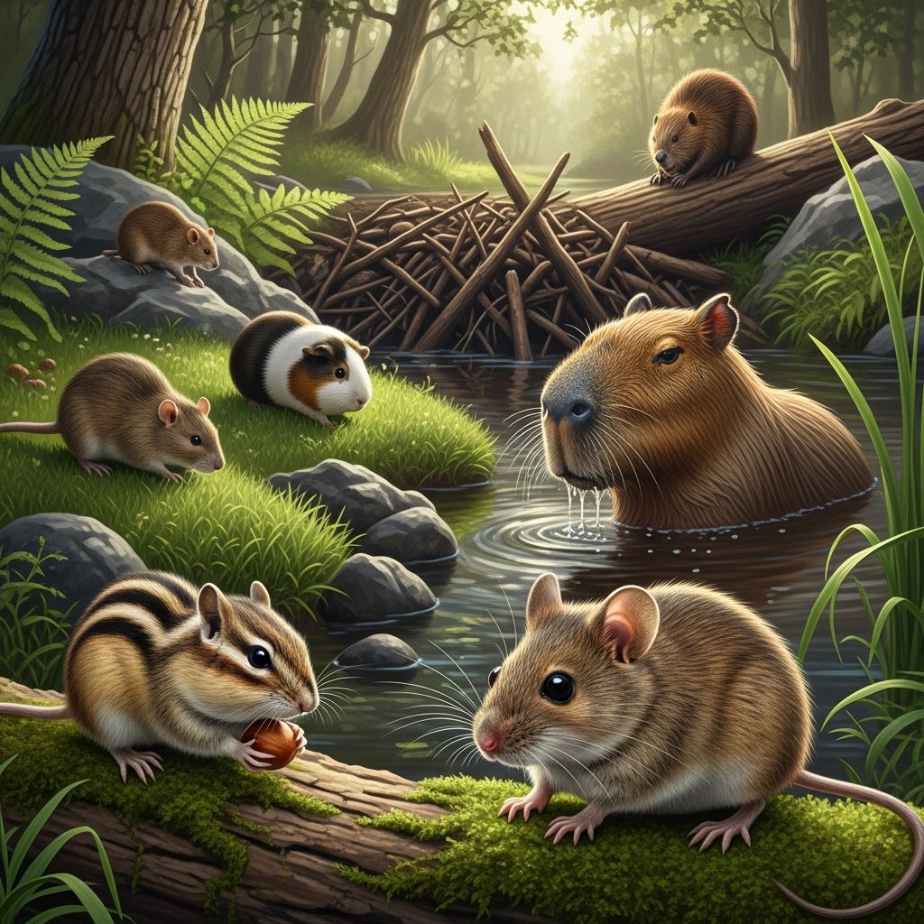 Rodents: 5 Key Suborders, Traits, And Ecological Roles Explore the vast world of rodents, from common pests to vital lab models, and their unique adaptations across global ecosystems.