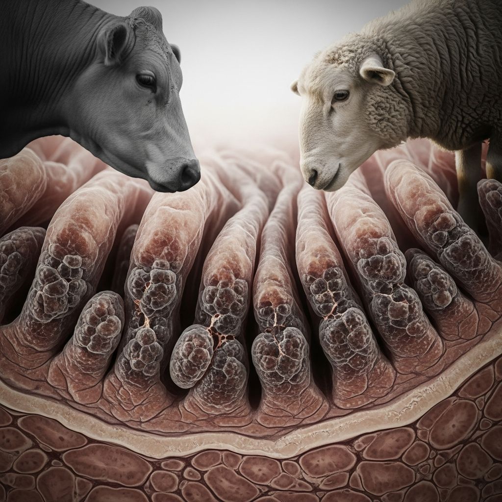 Ruminal Parakeratosis in Cattle and Sheep Understanding the causes, pathology, and management of rumen papillae damage in livestock