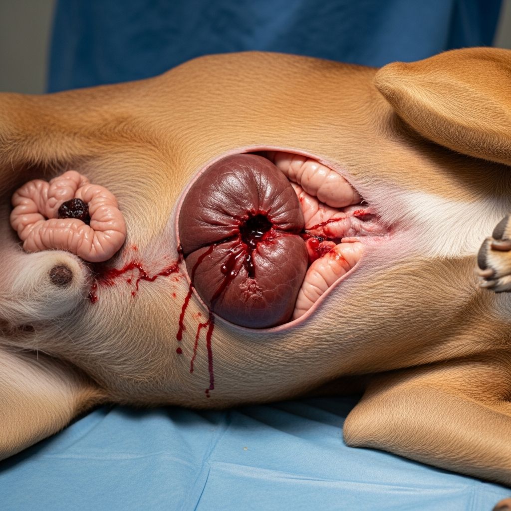 Understand the causes, urgent symptoms, diagnosis, surgical treatments, and recovery for dogs with a ruptured spleen to save lives.