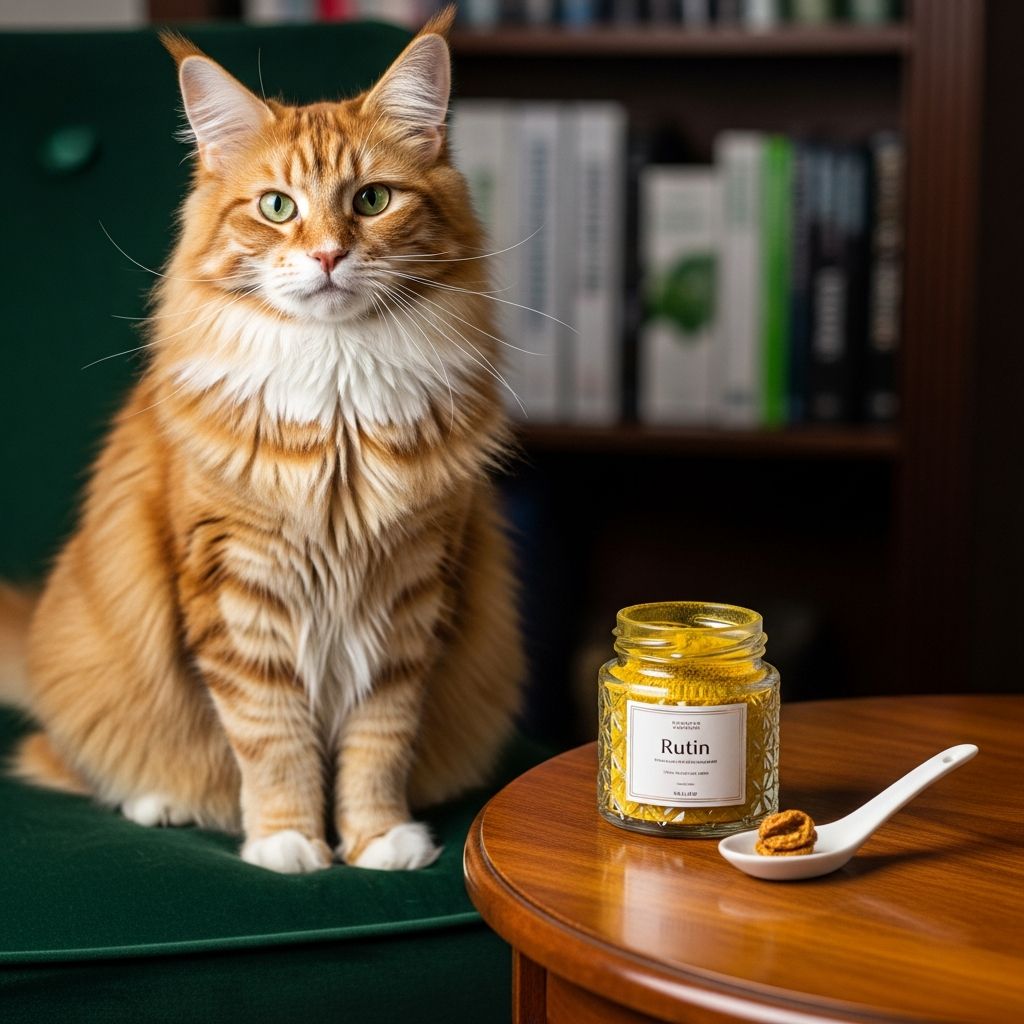 Rutin Benefits For Cats: 5 Therapeutic Uses And Dosage Discover how rutin, a powerful bioflavonoid, supports feline circulatory health, lymphatic drainage, and overall wellness in cats.