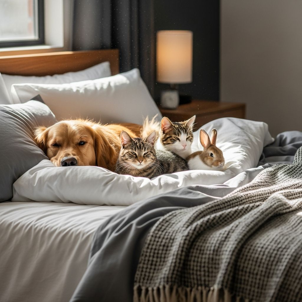 Safe Bed-Sharing with Pets: Weighing Pros and Cons Explore the health benefits and hidden risks of letting your furry companion join you in bed for a restful night.
