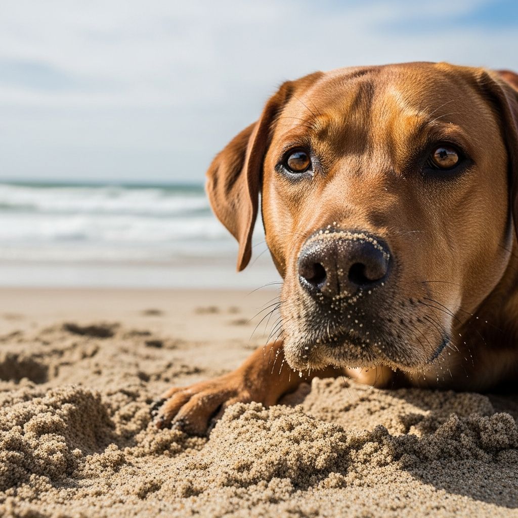 Sand Impaction in Dogs: Risks and Solutions Discover how sand ingestion turns beach fun into a veterinary emergency for dogs, with vital info on symptoms, treatments, and prevention strategies.