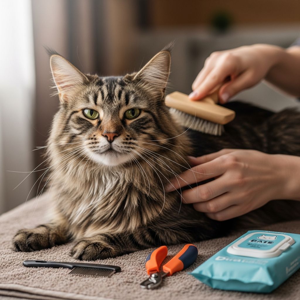 Senior Cat Grooming Guide: Health & Comfort Care Learn essential grooming techniques to keep your aging cat healthy, comfortable, and well-maintained.