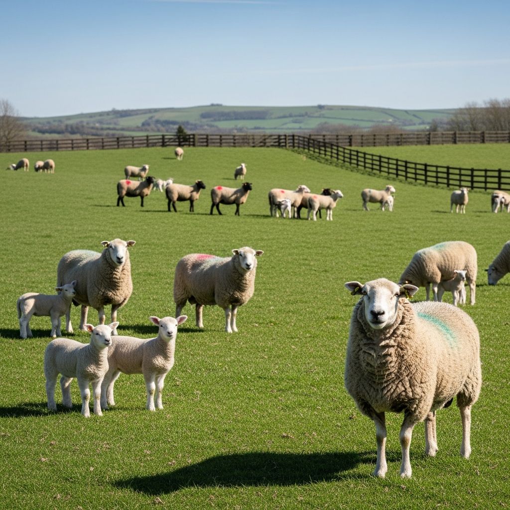 Master advanced sheep breeding techniques to boost flock productivity, lambing success, and genetic improvement through proven management practices.
