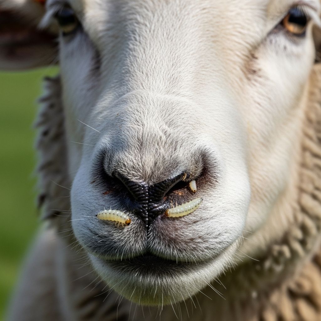 Sheep Nasal Bot Infestation: Expert Guide For Farmers Comprehensive insights into preventing, identifying, and treating nasal bot flies in sheep and goats for healthier herds.