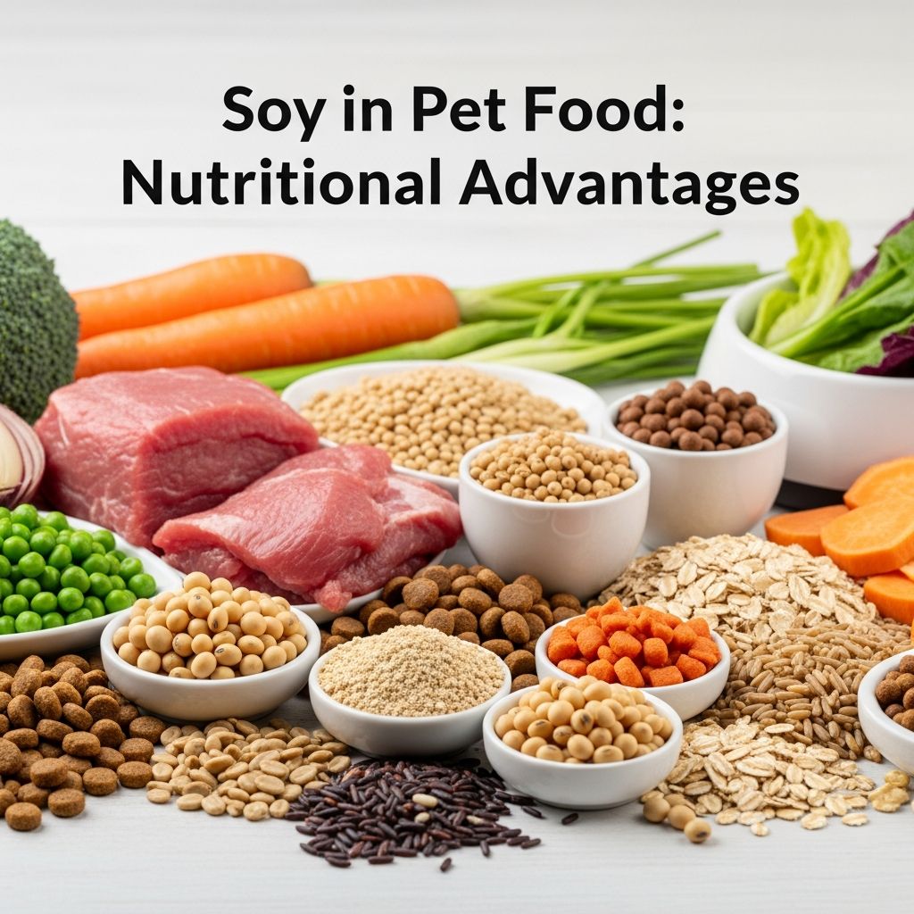 Soy In Pet Food: What Pet Owners Need To Know Discover how soy enhances pet diets with high-quality protein, vital nutrients, and health benefits for dogs and cats alike.