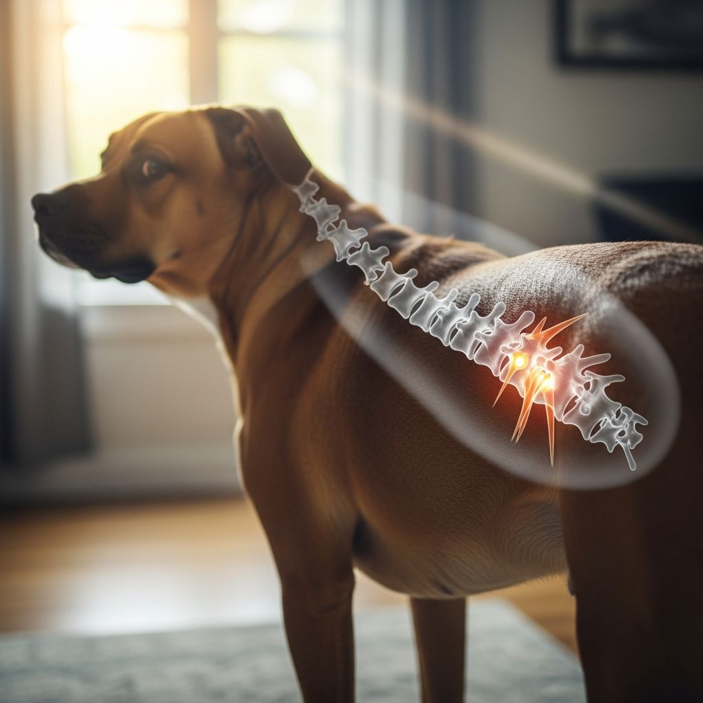 Spondylosis in Dogs: Signs and Care Guide Discover how to spot spondylosis in dogs early, manage symptoms effectively, and improve your pet's comfort and mobility for a better quality of life.