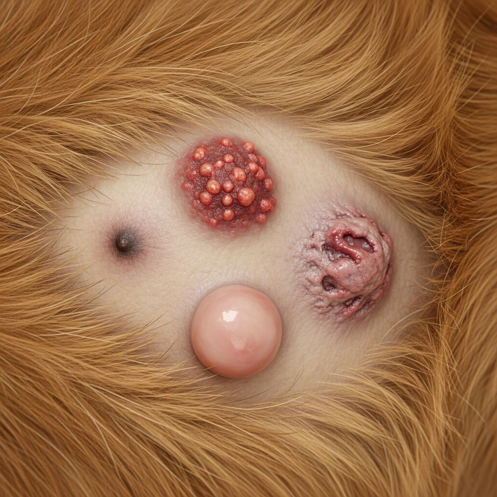 Spotting Dangerous Skin Growths In Dogs: Signs & Care Learn to identify, diagnose, and treat potentially cancerous skin lumps on your dog for better outcomes and longer life.