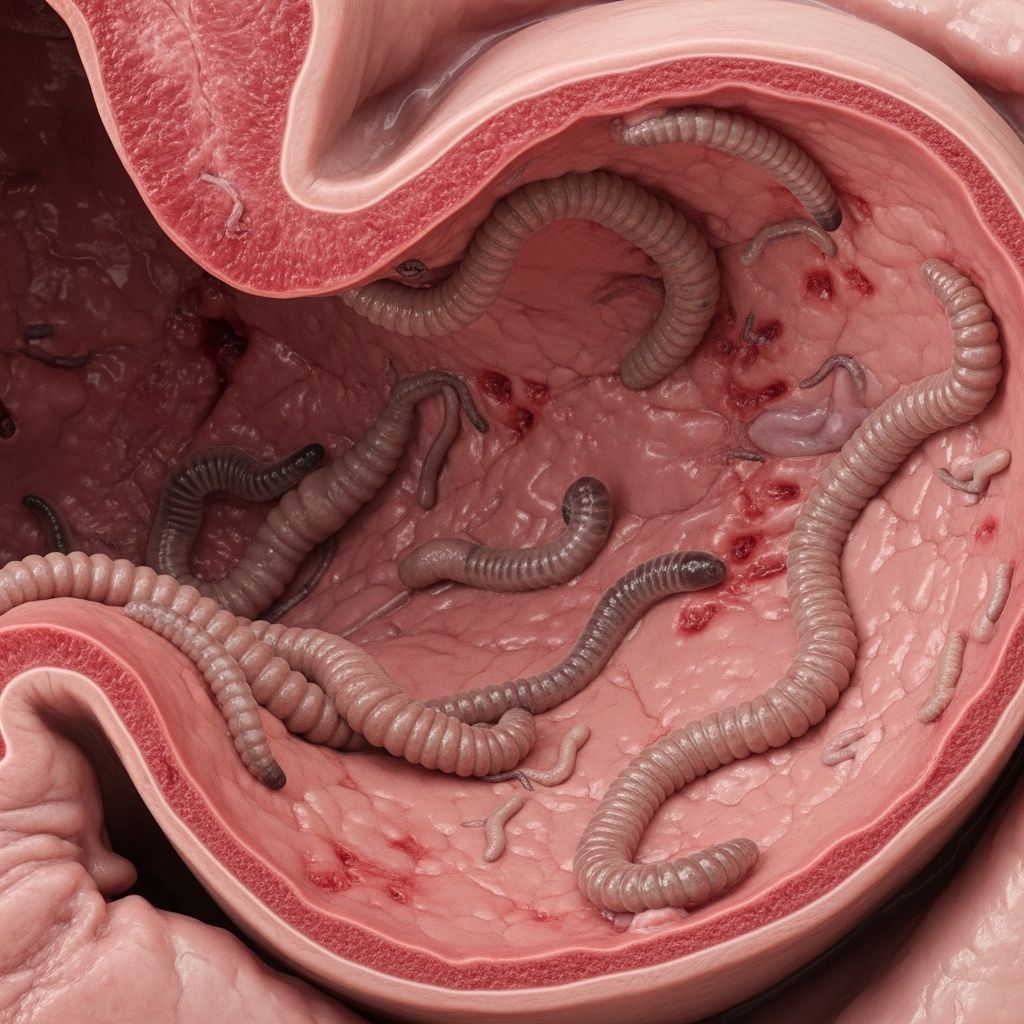 Stomach Worms In Pigs: Diagnosis, Treatment, Control Comprehensive guide to identifying, preventing, and treating gastric parasites that threaten pig health and farm productivity.