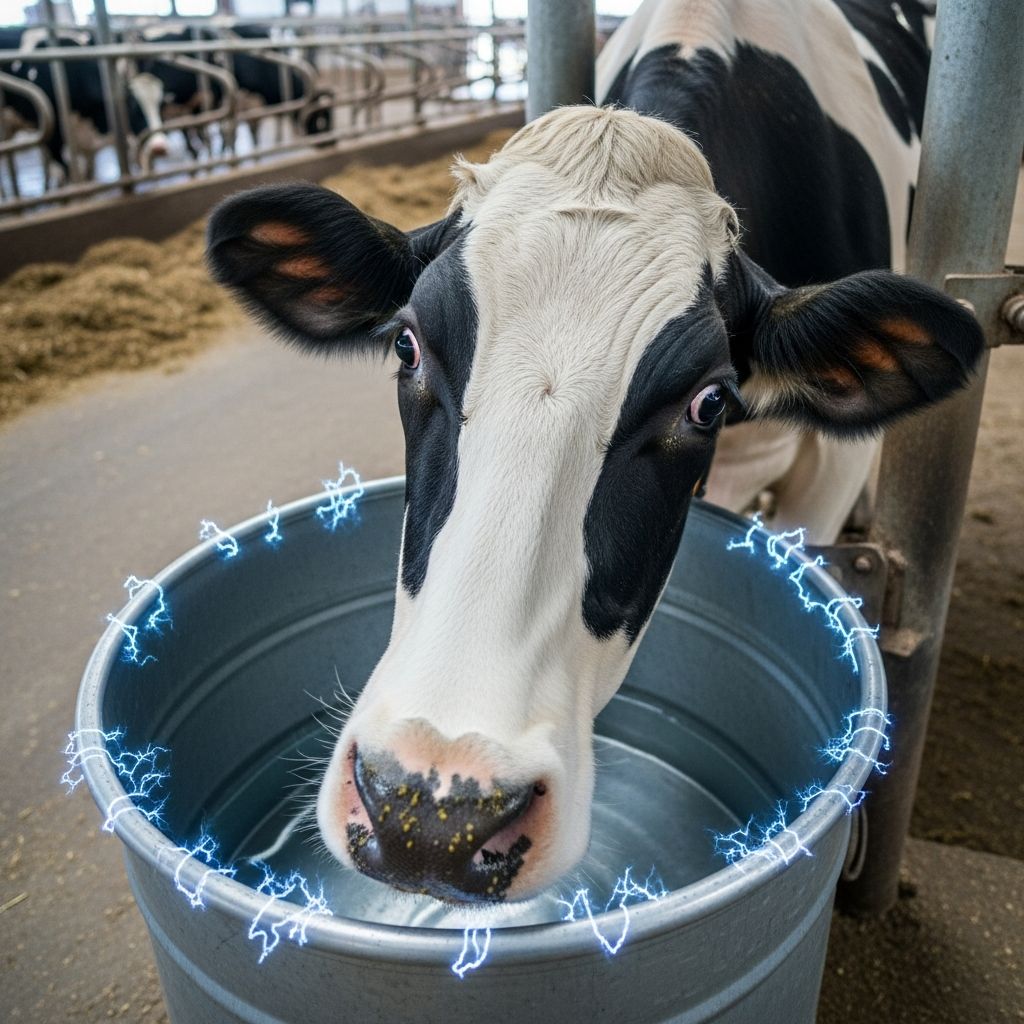 Understanding and mitigating low-level electrical currents that affect animal health and farm productivity in modern housing systems.