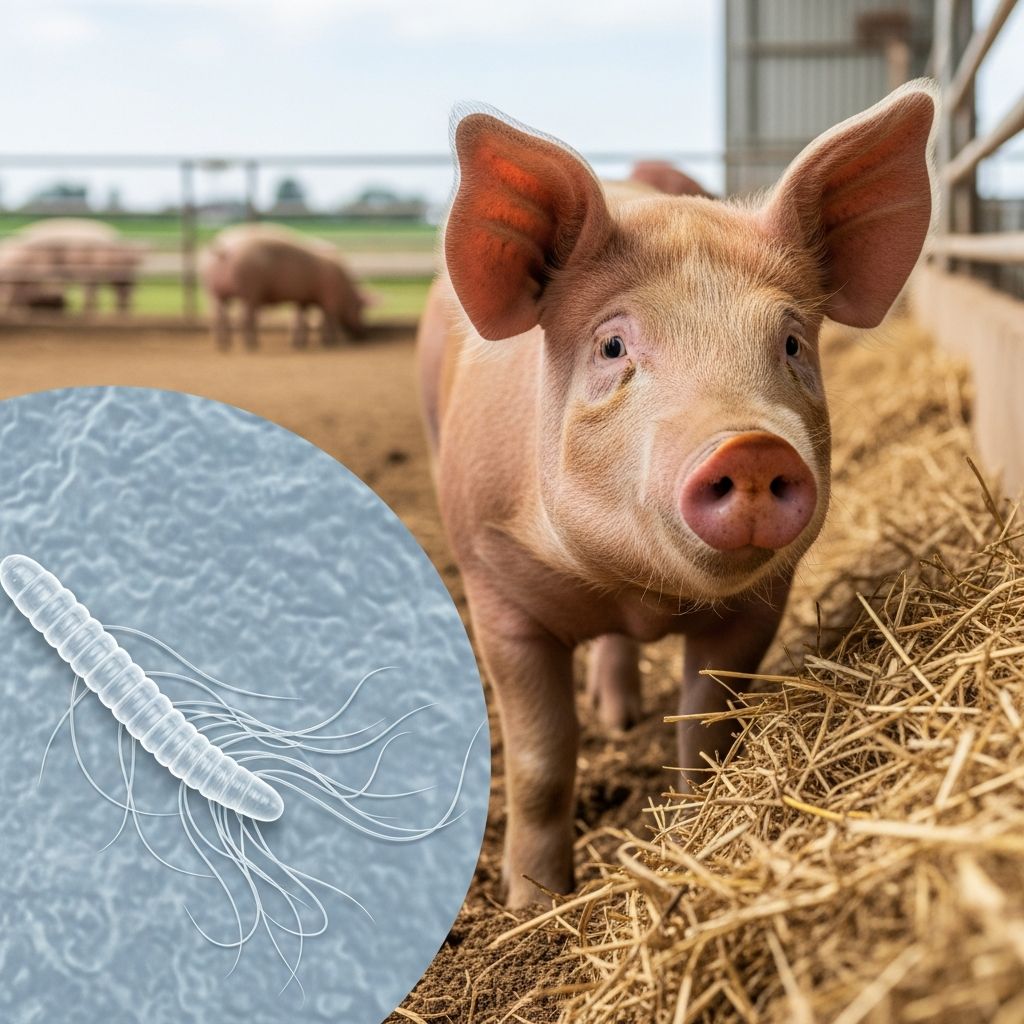 Comprehensive guide to understanding, diagnosing, and managing Strongyloides infections in swine for optimal herd health.