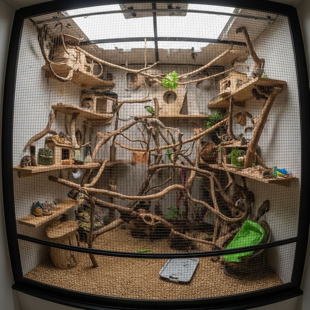 Creating the Ideal Living Space for Sugar Gliders Complete guide to designing and maintaining a thriving environment for your pet sugar gliders