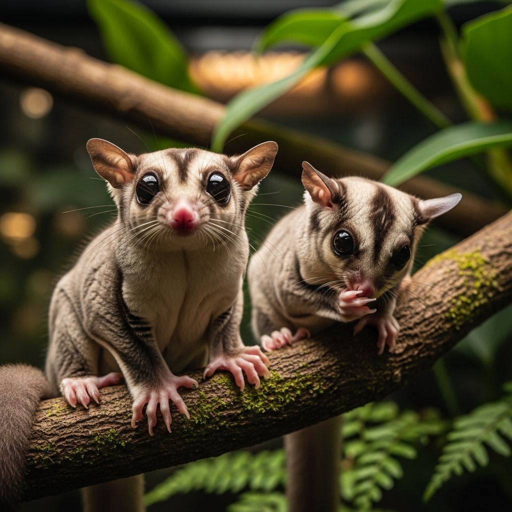 Sugar Gliders as Exotic Pets: Care, Behavior & Characteristics Complete guide to understanding and caring for sugar gliders as companion animals