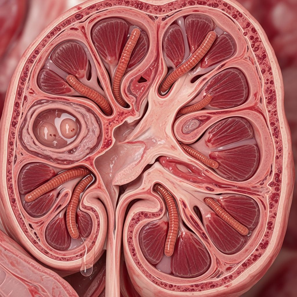 Swine Kidney Worm Infection: Essential Control Guide Comprehensive guide to understanding, diagnosing, and controlling the swine kidney worm parasite in pig populations.