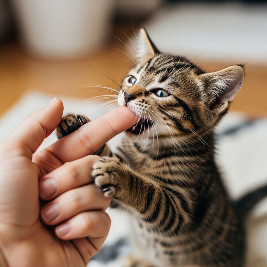 Taming Kitten Bites: Effective Strategies Discover proven methods to curb your kitten's biting habits and foster gentle play for a harmonious home.