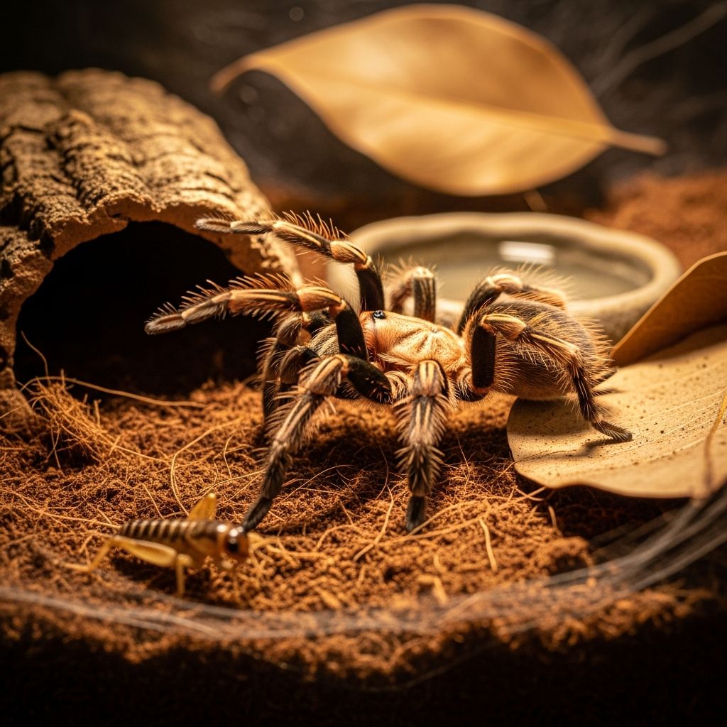 Nutritional Needs and Feeding Strategies for Pet Tarantulas Complete guide to understanding your tarantula's dietary requirements and feeding practices
