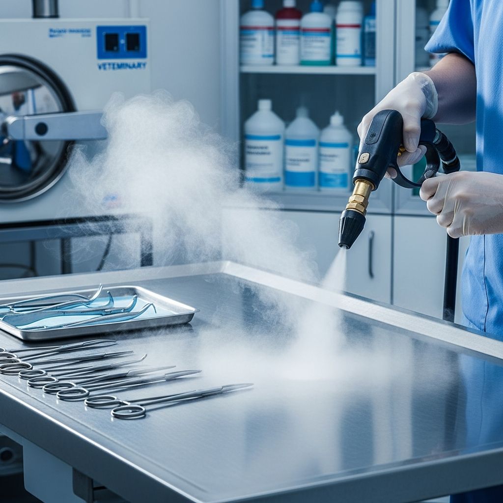 Thermal Disinfection in Veterinary Practice Explore how heat-based methods provide reliable pathogen elimination in animal care settings, from autoclaves to household appliances.