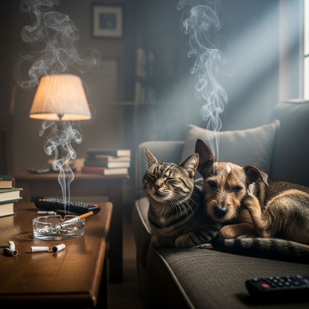 Understanding how smoking indoors threatens your pet's health and longevity