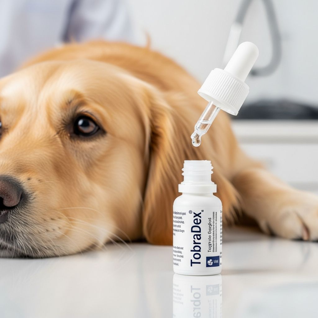 TobraDex Eye Drops For Dogs: Vet Dosage, Uses, Risks Discover how TobraDex eye drops combat bacterial infections and inflammation in dogs, with expert guidance on usage, benefits, and precautions.