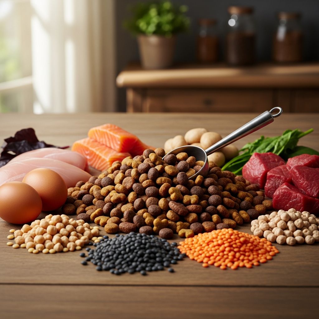 High-Protein Dog Foods: Comprehensive Guide For Owners Discover the best high-protein dog foods that fuel muscle growth, boost energy, and support overall canine health for active pups.